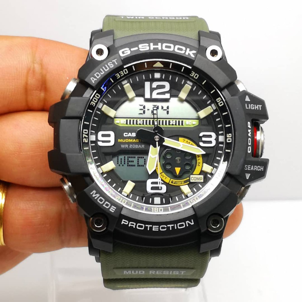 g shock mudmaster green strap