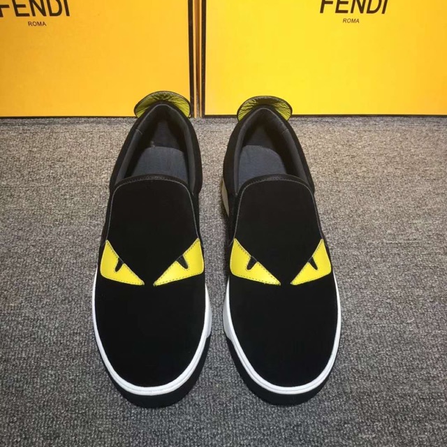 Fendi Monster Slip-On Sneaker 👟 Shopee Malaysia