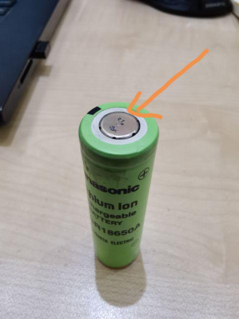 Panasonic CGR18650A 3.7V 2000mAh Li-ion Rechargeable LED flash Battery ...