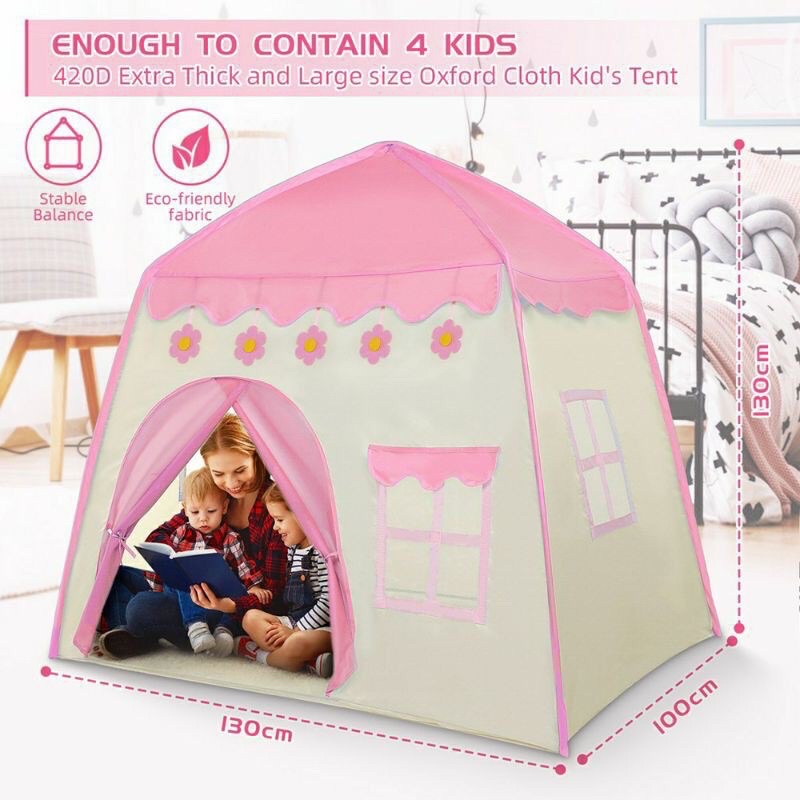 khemah kanak-kanak/Kids Play Tent Portable Children Playhouse Castle ...