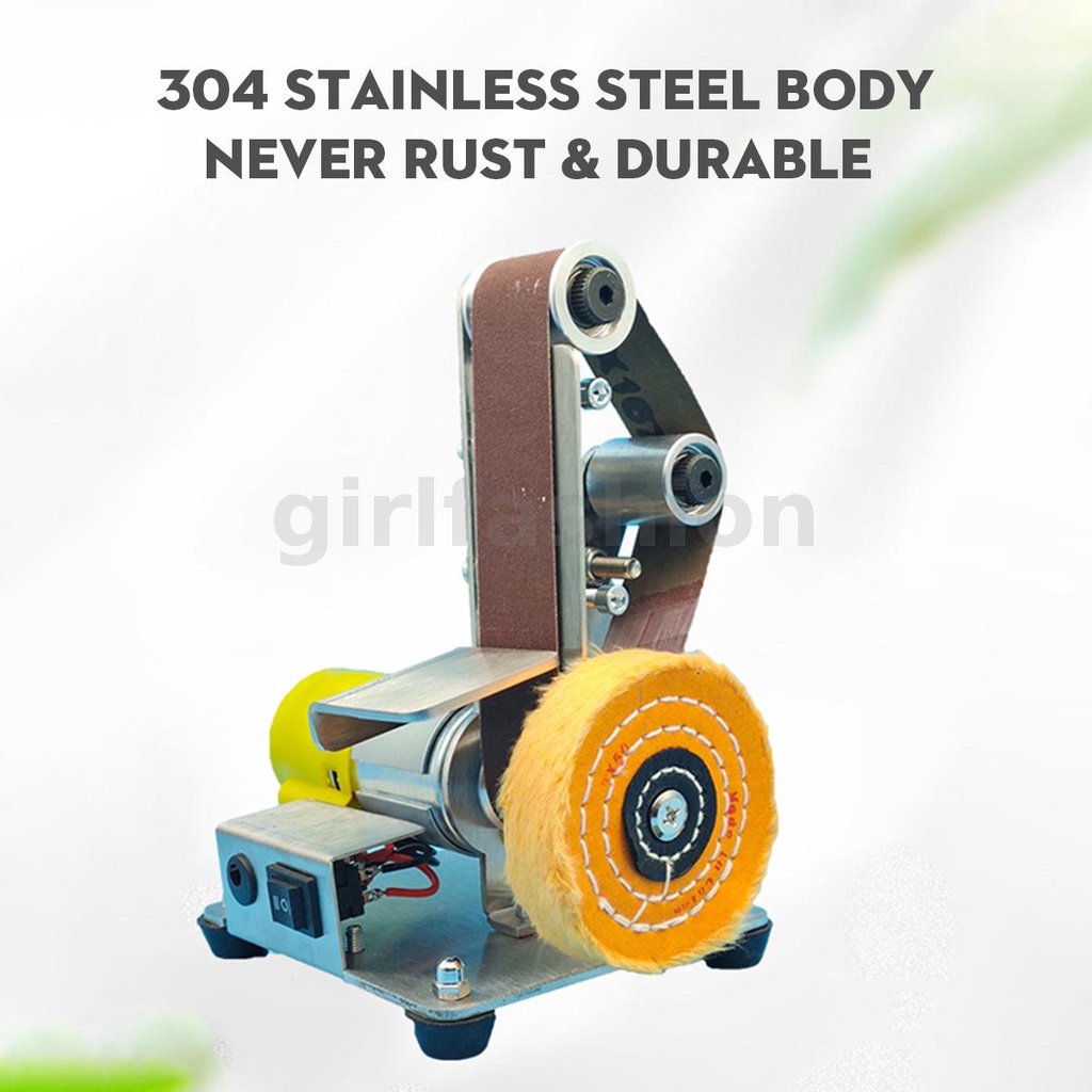 (2 Styles) Multiple Options 3 IN 1 Upgrade Grinder Mini Electric Belt