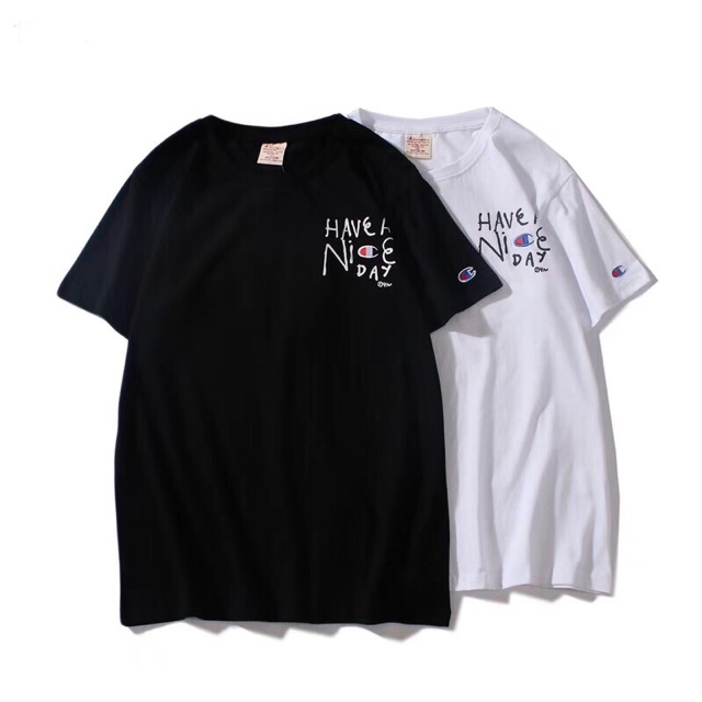 Champion Have A Nice Day Tee | Shopee 