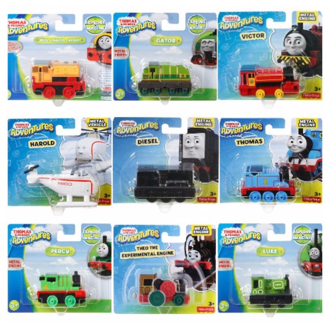 Small Push Along Harold Fisher-Price Thomas & Friends Adventures 