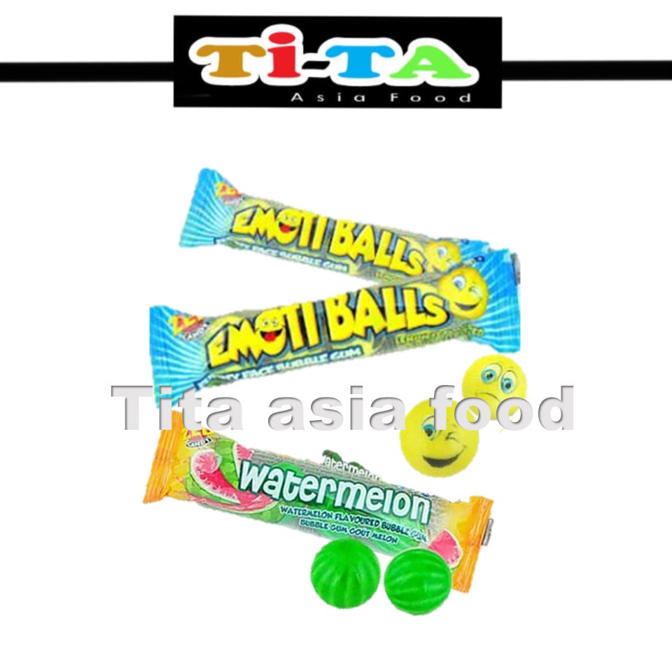 Tita Zed candy (water melon/Lemon) bubble gum 21g Shopee Malaysia