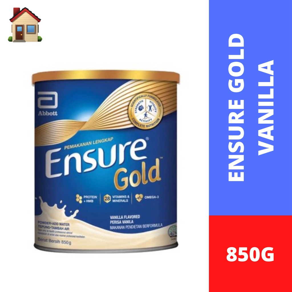 ENSURE GOLD VANILLA 850G x 1 | Shopee Malaysia