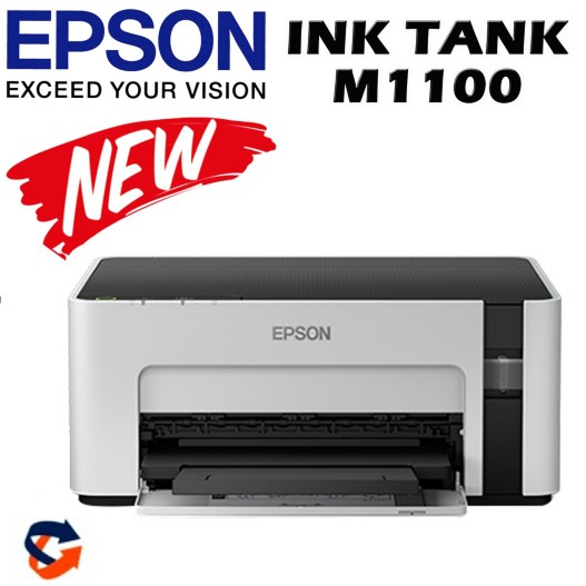 Epson Ecotank Monochrome M1100 Ink Tank Printer Ready Stock Shopee Malaysia 0257