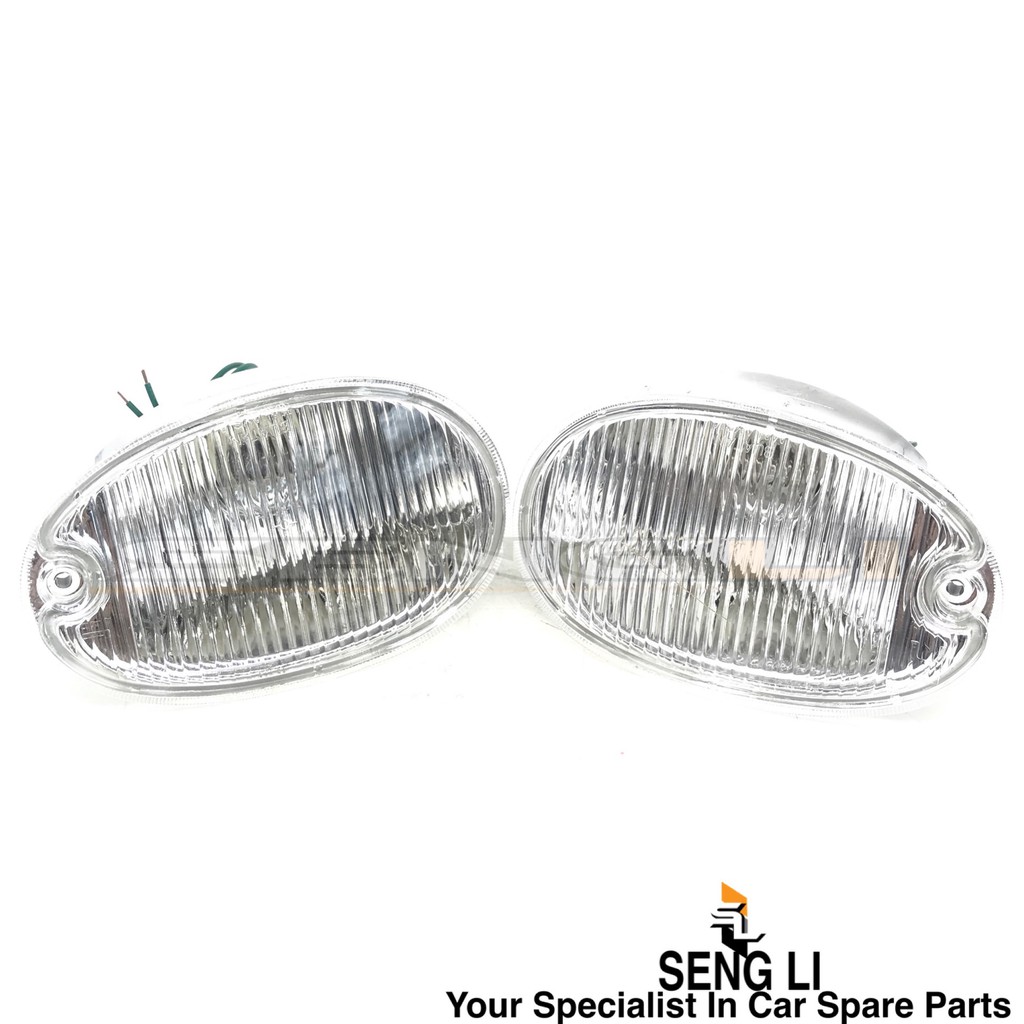 Proton Wira Satria Putra Oem White Blue Or Yellow Fog Lamp Spot Light Per Pair 3424b