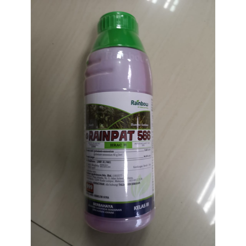 Rainpat Glufosinate Ammonium 5 66 Racun Rumput Herbicide 1 Liter