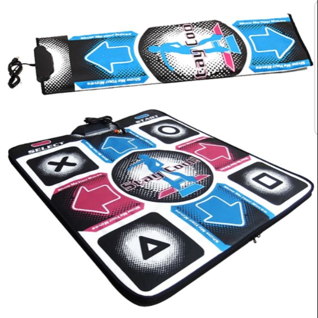 Dancing Revolution Mat Tap Tap Dance Pad Motion Game For Tv