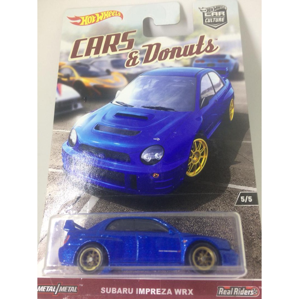 hot wheels cars and donuts subaru