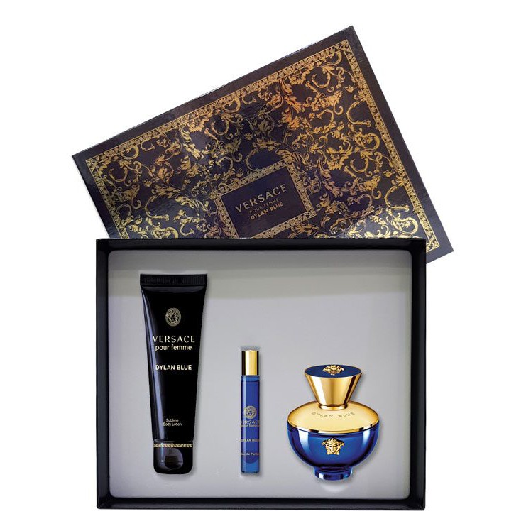 versace dylan blue femme gift set