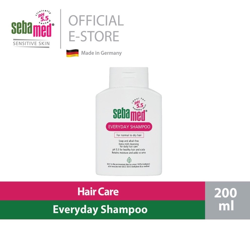 Sebamed Everyday / oily hair Shampoo (200ml) Shopee Malaysia