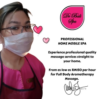 Home Mobile Spa Full Body Aromatherapy Body Massage Sungai Buloh Damansara Damai Kota Damansara Sri Damansara Area Only