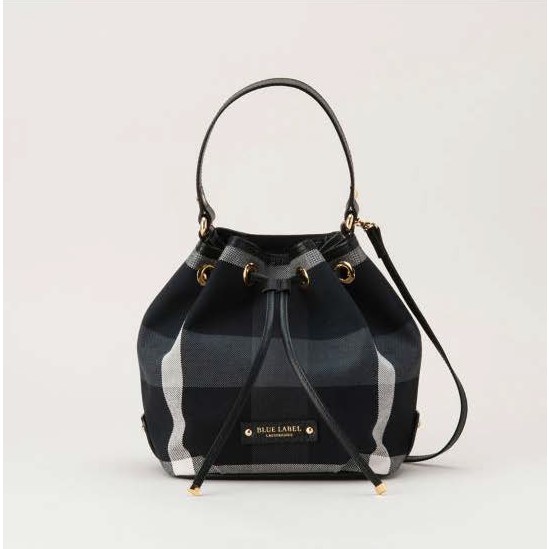 blue label bucket bag