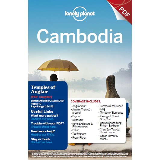 Lonely Planet Cambodia Angkor Temples 9th Edition Shopee Malaysia