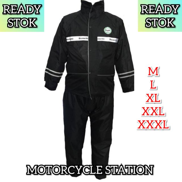  BENELLI  Baju  Hujan Raincoat ORIGINAL Rain Coat Shopee 