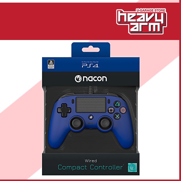 nacon compact wired controller ps4