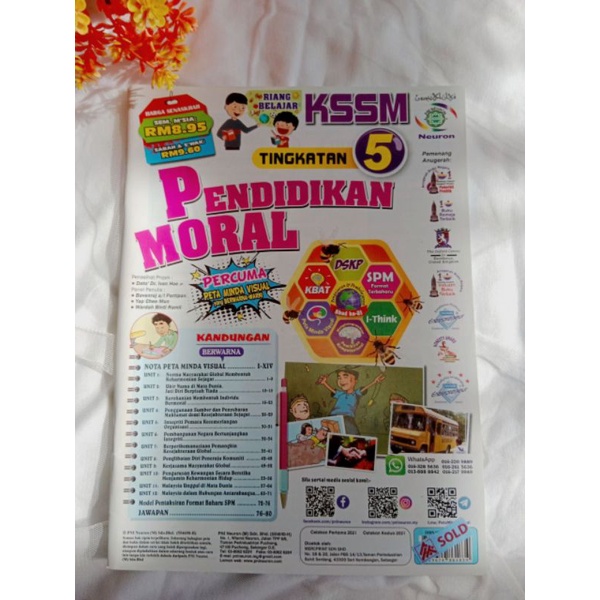 PELANGI Buku Latihan Pendidikan Moral Tingkatan 5 KSSM | Shopee Malaysia