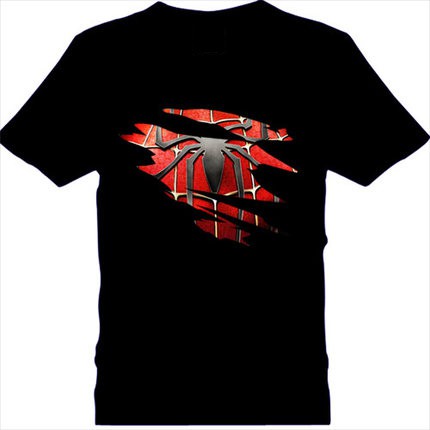 spiderman t shirt mens