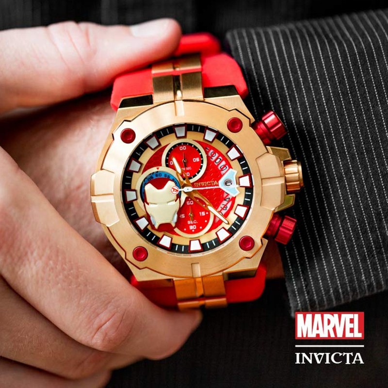 marvel invicta ironman watch