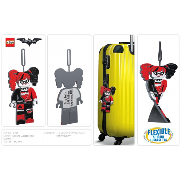 lego luggage tag