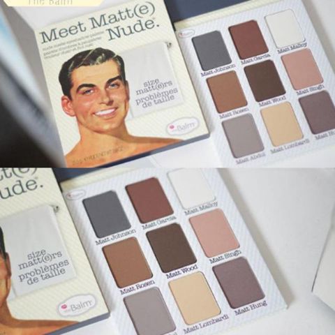 The Balm Meet Matte Nude Palette