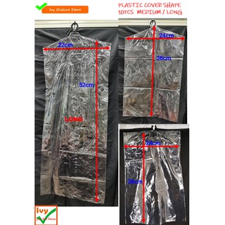 Plastic baju cover 10PCS MEDIUM LONG Shopee Malaysia Plastic baju cover 10PCS MEDIUM LONG Shopee Malaysia