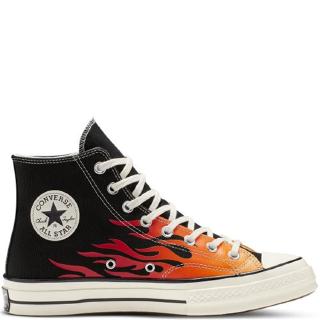 converse flame high tops