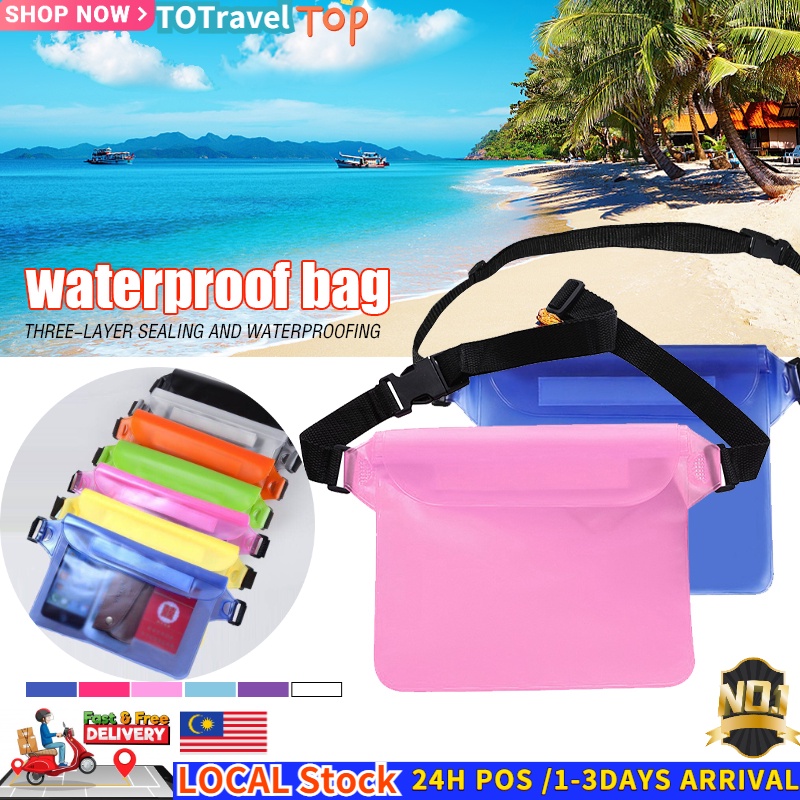 Universal Phone Waterproof Bag Phone Pouch Drift Swimming Bag Underwater Dry Bag Water Sports Underwater dry bag 可触屏防水袋