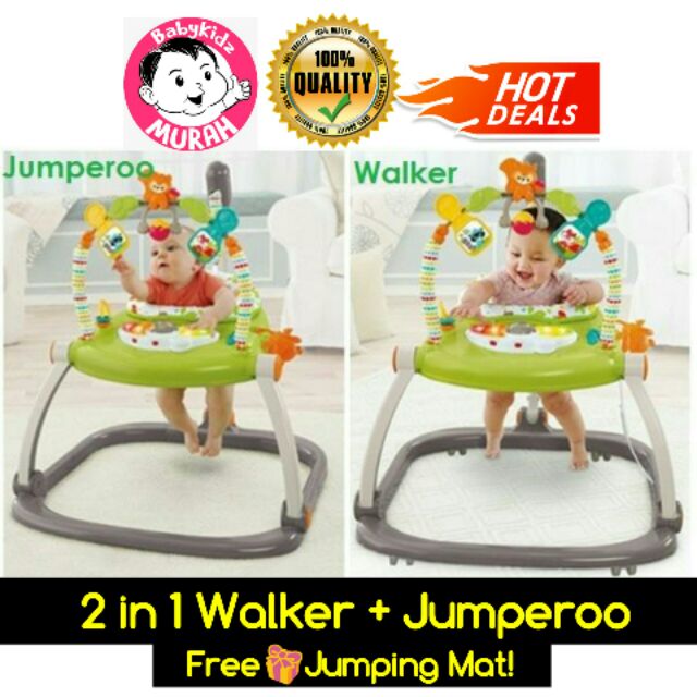 jumperoo and walker 2 in 1