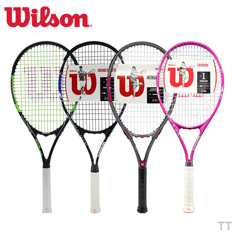 wilson triumph tennis racket purple