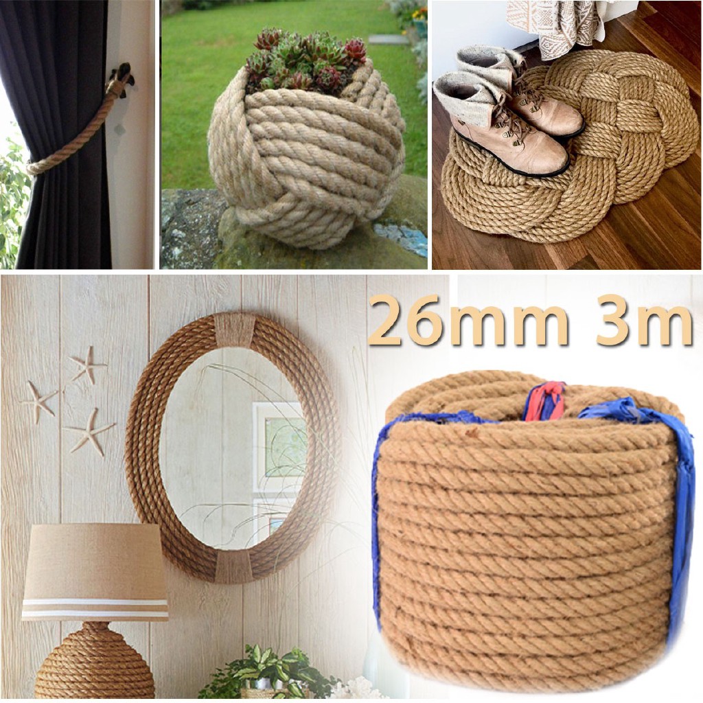thick natural rope