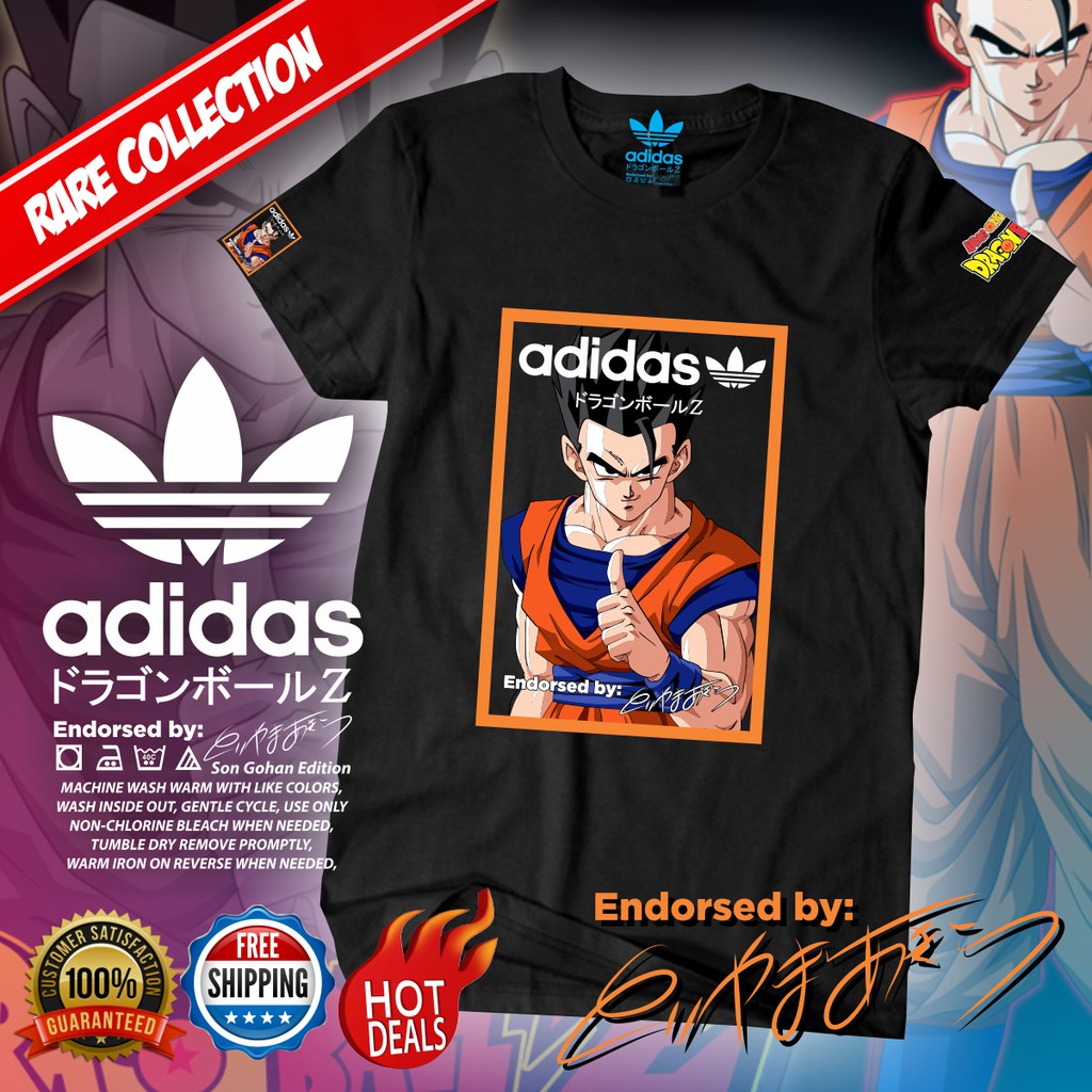 Hot Item Dragonball Adidas T Shirt Gohan Shopee Malaysia