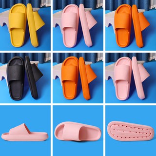 New 2021 stepping on shit slippers for men and women in summer bathroom bathing non-slip home indoor household platform sandals