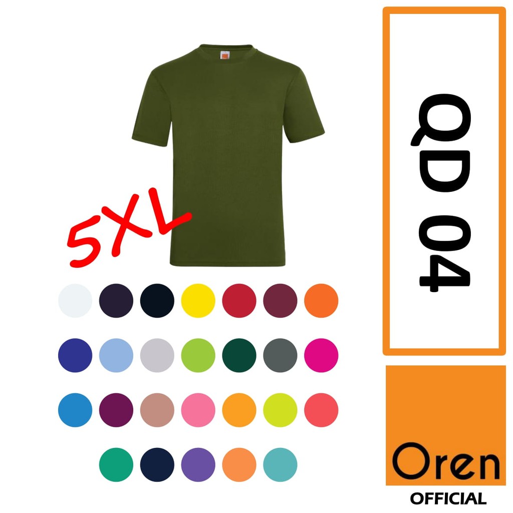 Oren Sport QD Quick Dry - QD04 BIG SIZE 5XL | Shopee Malaysia