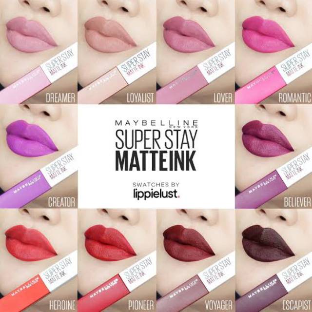 maybelline superstay matte ink lipstick