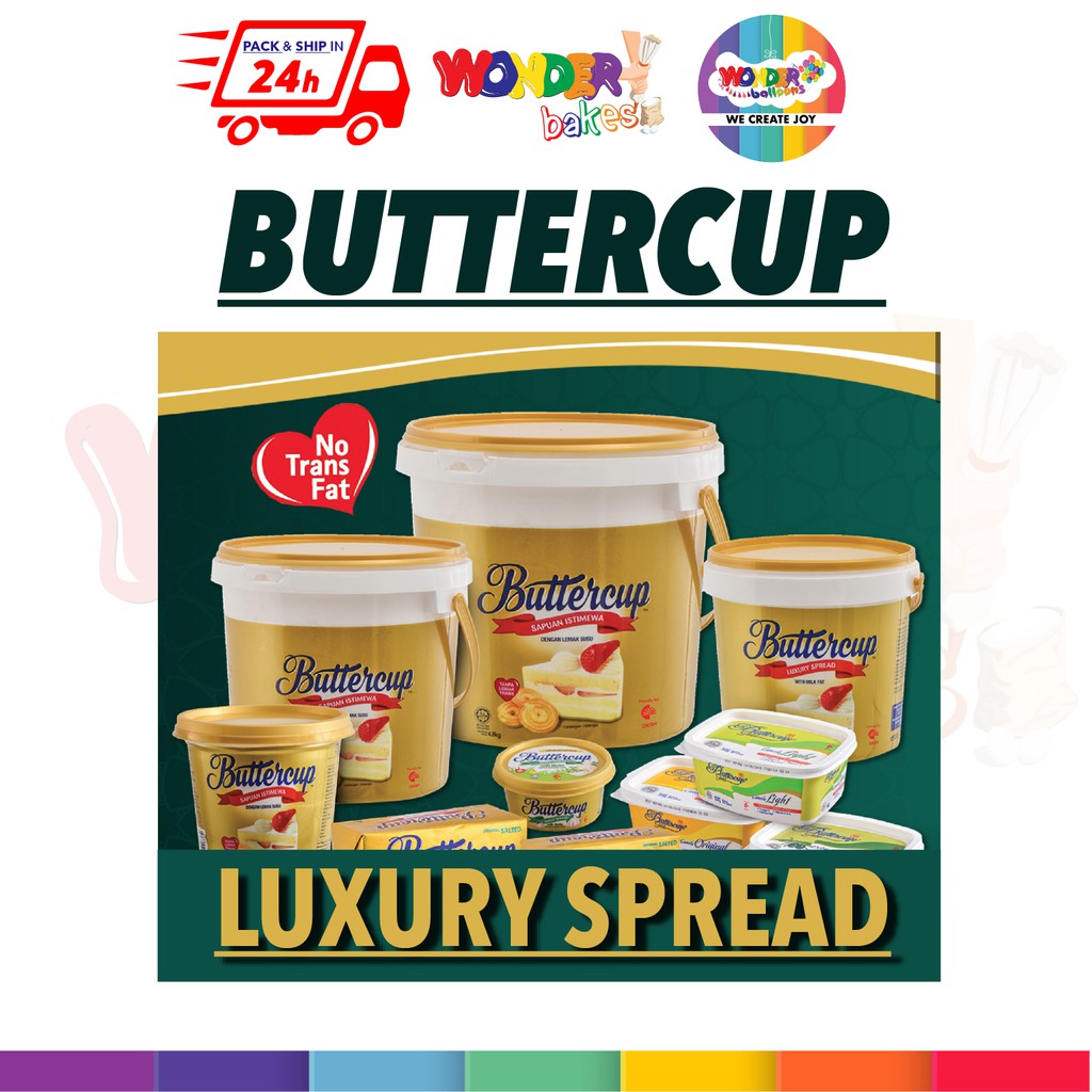 {SHIP IN 24 BUSINESS HRS} BUTTERCUP LUXURY SPREAD (BAKING / COOKING