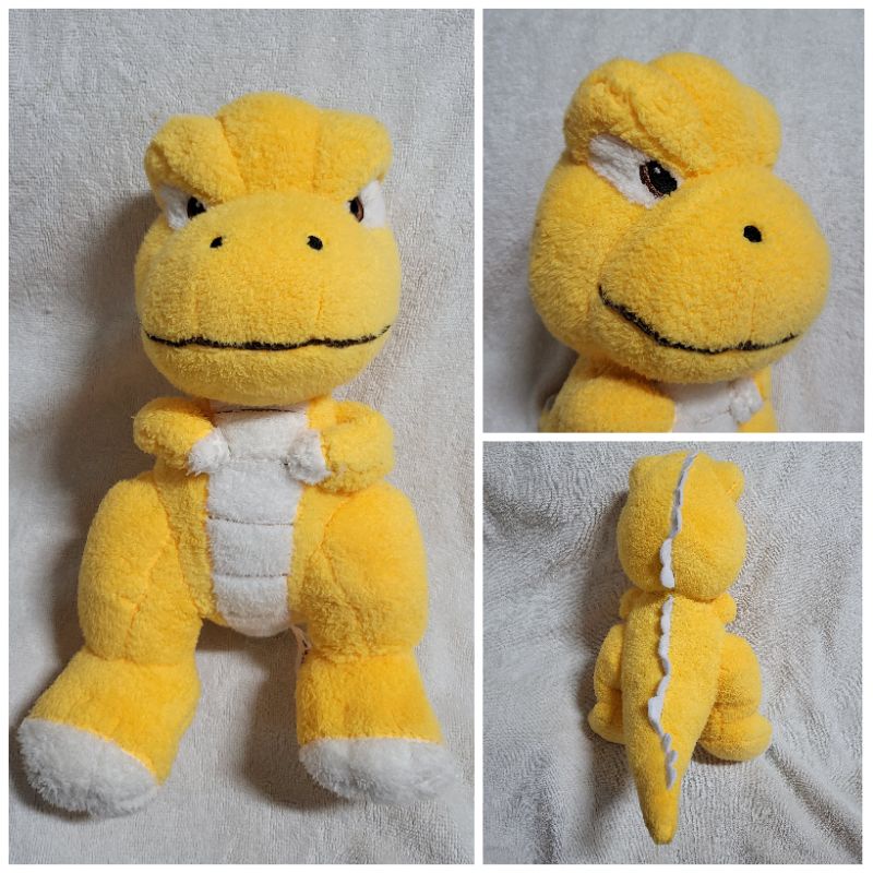 Authentic Rare Street Fighter Gon Dinosaur Beanie Plush Soft Toy