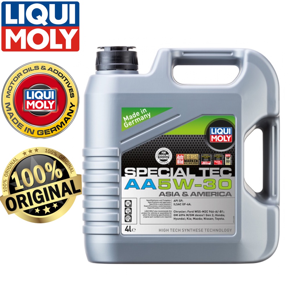 LIQUI MOLY SPECIAL TEC AA Full Synthetic 5W-30 (4L) [Original with ...