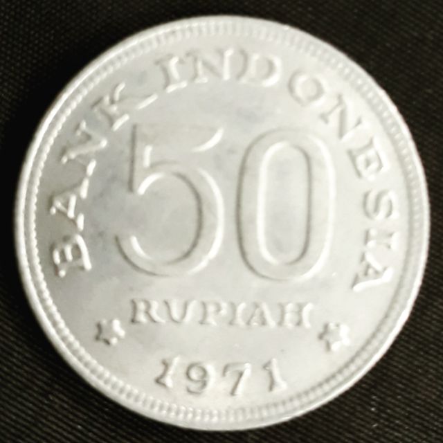 Indonesia 1971 50rupiah Coin Shopee Malaysia