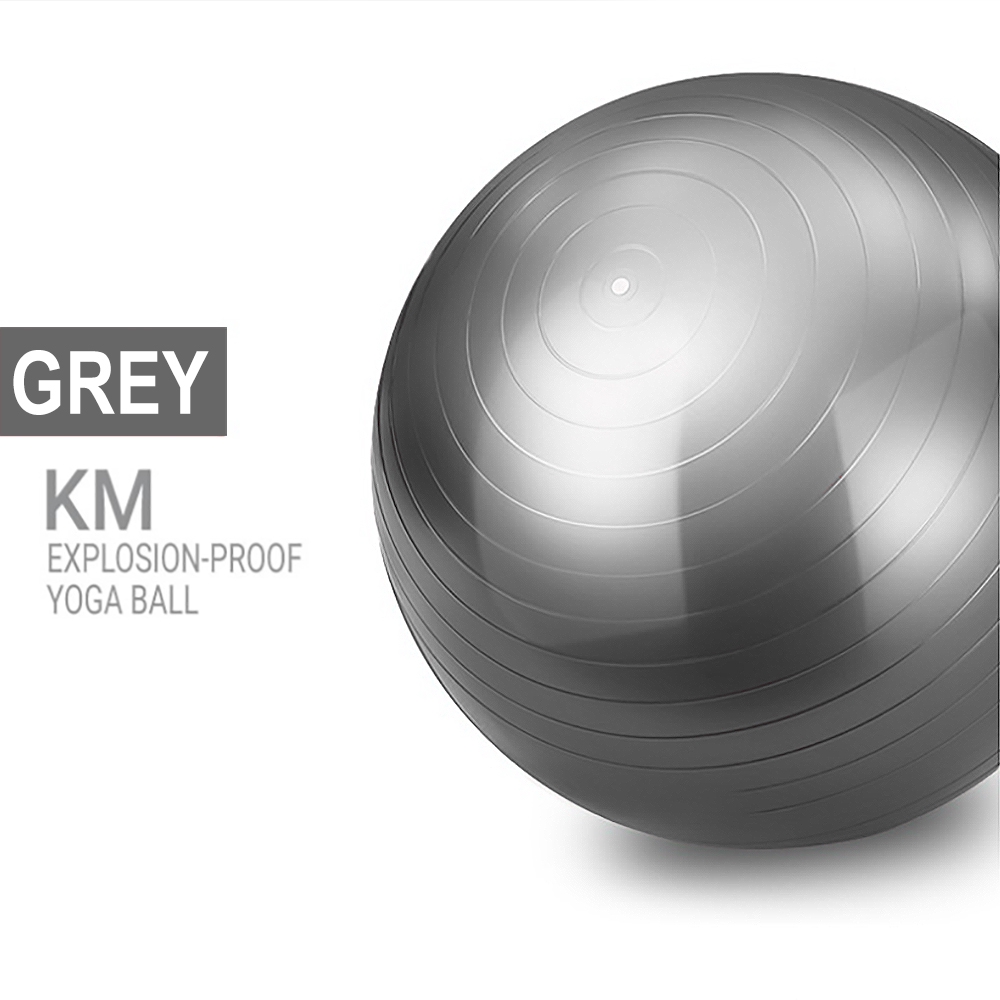 white yoga ball