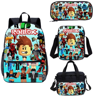 Large Capacity Game Roblox Backpack Unisex Students Backpack Travel Backpacks School Bags Shopee Malaysia - mini red backpack roblox