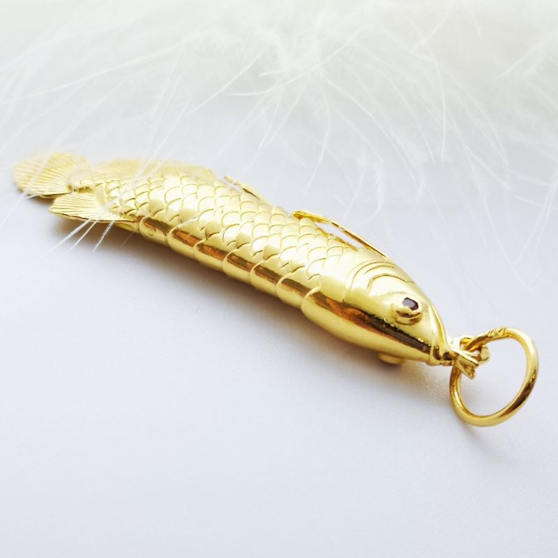 Loket Ikan Arowana Emas 916 Shopee Malaysia