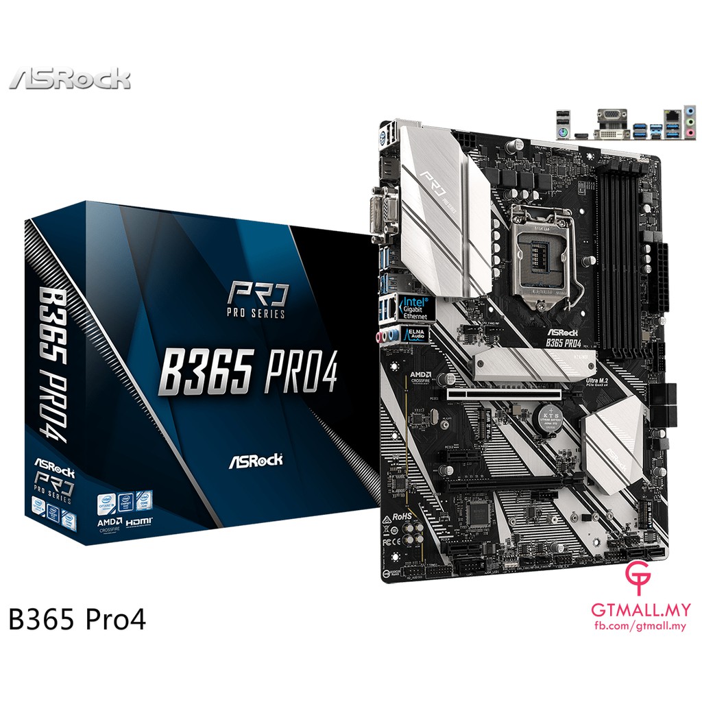 Asrock b365 pro4 обзор