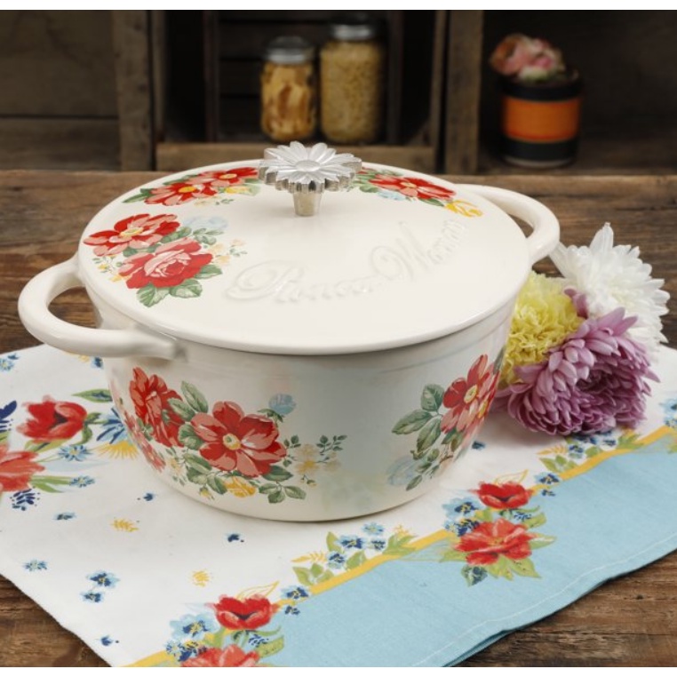 The Pioneer Woman Dutch Oven 3Qt Shopee Malaysia