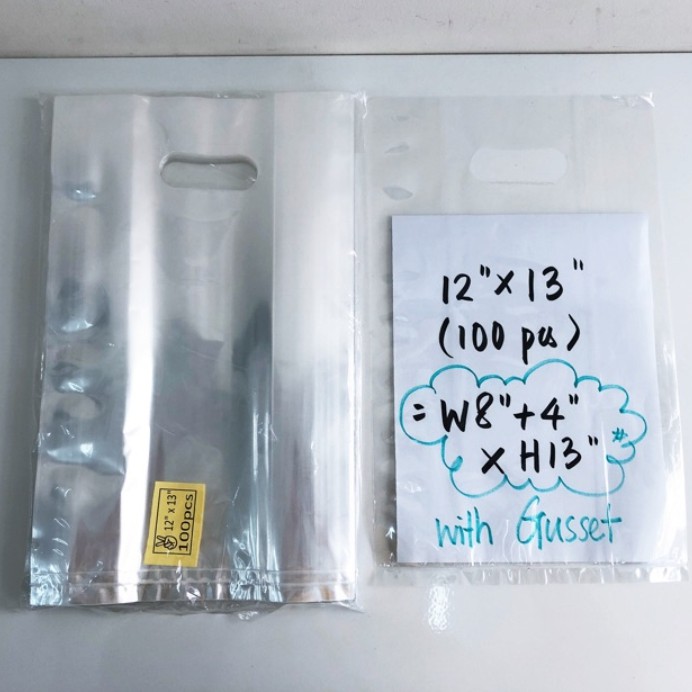 🔥🔥 PP Clear Plastic Bag With Hole 12x13 inches READY STOCK Shopee