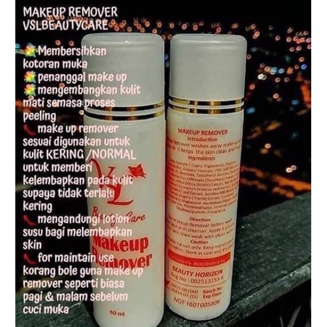 Cara Pakai Makeup Remover Vsl Saubhaya Makeup