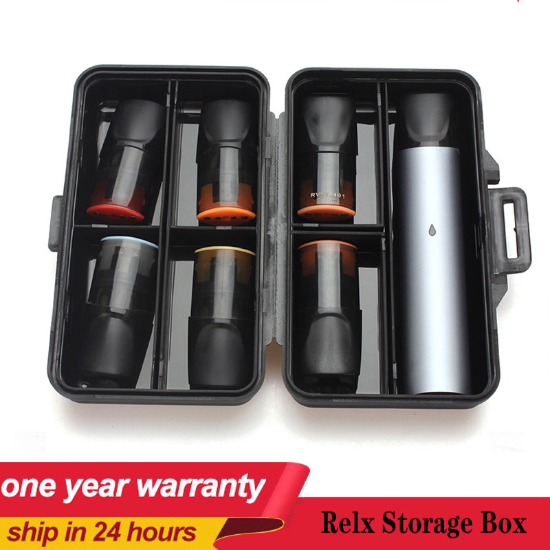 In Stock Protable Storage Box For Relx Mod Pods Bag Plastic Hard Cigarette Case Carrying Box Accessories Shopee Malaysia