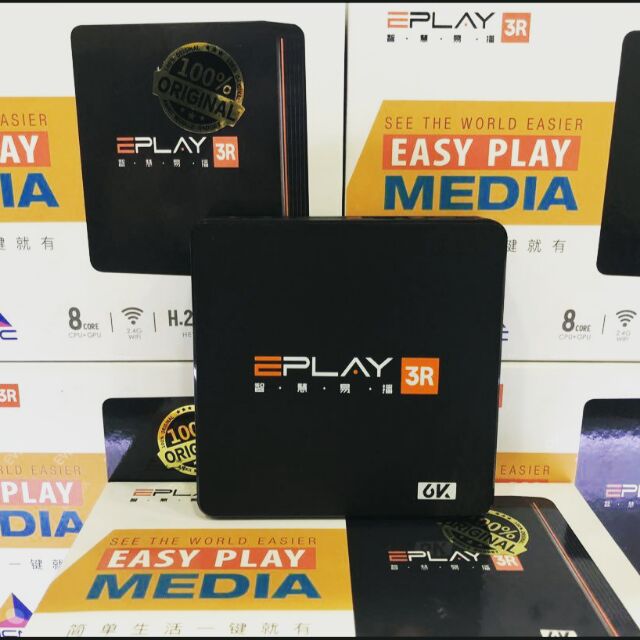 Eplay 3r 2g 8g Built In Free Iptv Ori Sirim Mcmc Android Tv Box Smart Vs Long Tv Shopee Malaysia