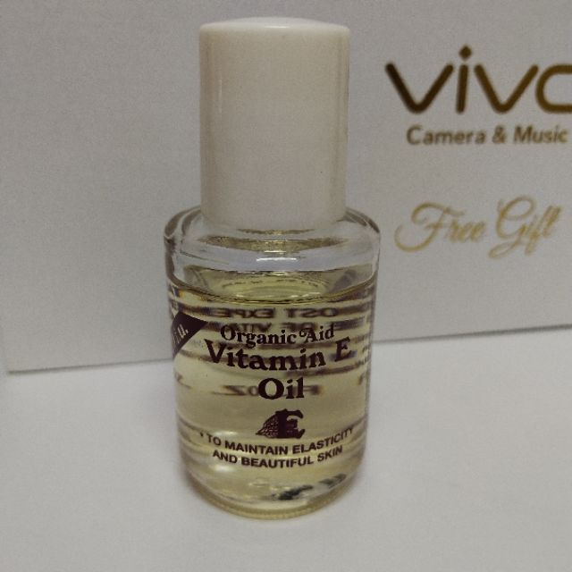 Organic Aid Vitamin E Oil 28000i U Used Shopee Malaysia